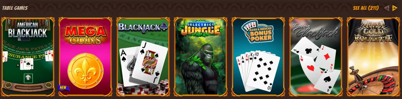 alawin casino table games